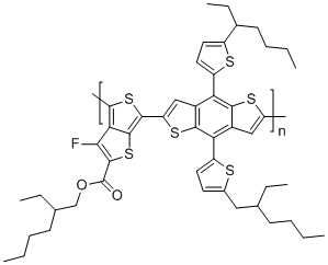PTB7-Th molecular structure (CAS 1469791-66-9)