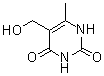 structure of CAS# 147-61-5, 4-Methyl-5-hydroxymethyluracil;5-Hydroxymethyl-6-methyluracil; NSC 13202; NSC 667247; Pentoxil; Pentoxyl