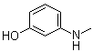 3-Hydroxy-N-methylaniline molecular structure (CAS 14703-69-6)