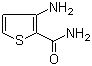 structure of CAS# 147123-47-5, 3-Aminothiophene-2-carboxamide