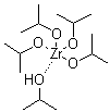 结构式 CAS# 14717-56-7, 异丙醇 四(异丙醇)锆络合物