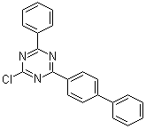 2-[1,1'-Biphenyl]-4-yl-4-chloro-6-phenyl-1,3,5-triazine molecular structure (CAS 1472062-94-4)