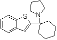 1-(1-Benzo[b]thien-2-ylcyclohexyl)pyrrolidine molecular structure (CAS 147299-15-8)