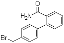结构式 CAS# 147404-72-6, 4'-(溴甲基)联苯-2-甲酰胺