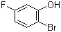 2-Bromo-5-fluorophenol molecular structure (CAS 147460-41-1)