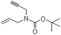 2-Propenyl-2-propynylcarbamic acid tert-butyl ester molecular structure (CAS 147528-20-9)