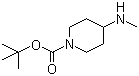 1-Boc-4-Methylaminopiperidine molecular structure (CAS 147539-41-1)