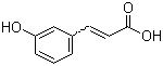 3-Hydroxycinnamic acid molecular structure (CAS 14755-02-3)