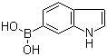 Indole-6-boronic acid molecular structure (CAS 147621-18-9)