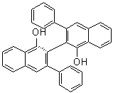 结构式 CAS# 147702-14-5, (2S)-3,3'-二苯基[2,2'-联萘]-1,1'-二醇