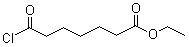 structure of CAS# 14794-32-2, Ethyl 6-(chloroformyl)hexanoate;6-(Chloroformyl)hexanoic acid ethyl ester; 6-Chlorocarbonylhexanoic acid ethyl ester; 7-Chloro-7-oxoheptanoic acid ethyl ester; Ethyl 7-chloro-7-oxoheptanoate; Pimelic acid ethyl ester chloride