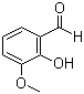 3-Methoxysalicylaldehyde molecular structure (CAS 148-53-8)