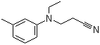 N-Ethyl-N-cyanoethyl-m-toluidine molecular structure (CAS 148-69-6)