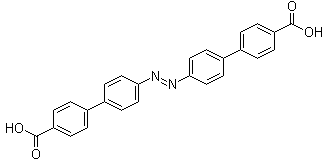 4',4'''-Azobis-[1,1'-biphenyl]-4-carboxylic acid molecular structure (CAS 148-85-6)