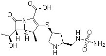 Doripenem molecular structure (CAS 148016-81-3)