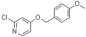 2-Chloro-4-[(4-methoxyphenyl)methoxy]pyridine molecular structure (CAS 1480437-66-8)