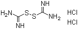 结构式 CAS# 14807-75-1, 二硫化甲脒二盐酸盐; 甲脒二硫化物二盐酸盐