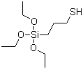 structure of CAS# 14814-09-6, 3-Mercaptopropyltriethoxysilane;3-Triethoxysilyl-1-propanethiol; gamma-Mercaptopropyl triethoxy silane