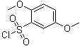 2,5-Dimethoxybenzenesulfonyl chloride molecular structure (CAS 1483-28-9)