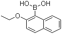 structure of CAS# 148345-64-6, 2-Ethoxy-1-naphthaleneboronic acid;2-Ethoxy-1-naphthylboronic acid