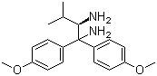 structure of CAS# 148369-91-9, (S)-Daipen;(2S)-(+)-1,1-Bis(4-methoxyphenyl)-3-methyl-1,2-butanediamine