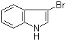 structure of CAS# 1484-27-1, 3-Bromoindole;3-Bromo-1H-indole