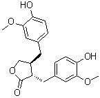 (+)-罗汉松树脂酚分子结构 (CAS 148409-36-3)