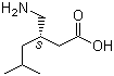 Pregabalin molecular structure (CAS 148553-50-8)