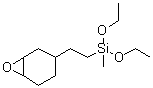 3-[2-(Diethoxymethylsilyl)ethyl]-7-oxabicyclo[4.1.0]heptane molecular structure (CAS 14857-35-3)