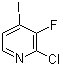 2-Chloro-3-fluoro-4-iodopyridine molecular structure (CAS 148639-07-0)