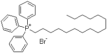 Hexadecyltriphenylphosphonium bromide molecular structure (CAS 14866-43-4)