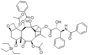 7-O-(Triethylsilyl) Paclitaxel molecular structure (CAS 148930-55-6)