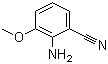 2-Amino-3-methoxybenzonitrile molecular structure (CAS 148932-68-7)