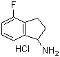 结构式 CAS# 148960-34-3, 4-氟茚满-1-胺盐酸盐