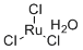 Ruthenium(III) chloride hydrate molecular structure (CAS 14898-67-0)