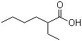 异辛酸分子结构 (CAS 149-57-5)