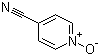 structure of CAS# 14906-59-3, 4-Cyanopyridinium-1-olate;4-Cyanopyridine oxide; 4-Pyridinecarbonitrile 1-oxide