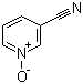 结构式 CAS# 14906-64-0, 3-氰基吡啶 N-氧化物