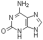 6-Amino-3,9-dihydro-2H-purin-2-one molecular structure (CAS 149297-79-0)