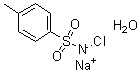 N-氯-4-甲基苯磺酰胺钠盐水合物分子结构 (CAS 149358-73-6)