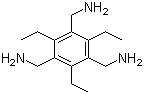 structure of CAS# 149525-65-5, (2,4,6-Triethylbenzene-1,3,5-triyl)trimethanamine;1,3,5-Tris(aminomethyl)-2,4,6-triethylbenzene