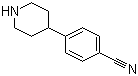 结构式 CAS# 149554-06-3, 4-(4'-氰基苯基)哌啶