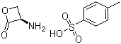 结构式 CAS# 149572-97-4, (3R)-3-氨基-2-氧杂环丁酮对甲苯磺酸盐