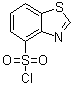 4-Benzothiazolesulfonyl chloride molecular structure (CAS 149575-65-5)
