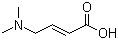 结构式 CAS# 149586-32-3, (E)-4-(二甲基氨基)丁-2-烯酸