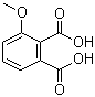 structure of CAS# 14963-97-4, 3-Methoxyphthalic acid;3-Methoxybenzene-1,2-dicarboxylic acid
