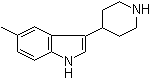 4-(5-甲基-3-吲哚基)哌啶分子结构 (CAS 149669-44-3)