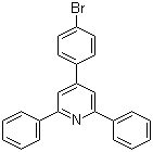 structure of CAS# 1498-81-3, 4-(4-Bromophenyl)-2,6-diphenylpyridine;4-(p-Bromophenyl)-2,6-diphenylpyridine