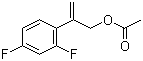 2-(2,4-Difluorophenyl)-2-propenol acetate molecular structure (CAS 149809-34-7)