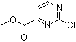 Methyl 2-chloropyrimidine-4-carboxylate molecular structure (CAS 149849-94-5)